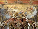 Nástropní freska Jana Hiebla: Milosti plná, detail