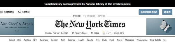 NYT banner