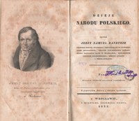 Dějiny polského národa od Jerzyho Samuela Bandtkieho z roku 1835