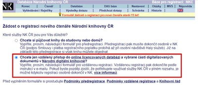 vzdálená registrace - Czech POINT